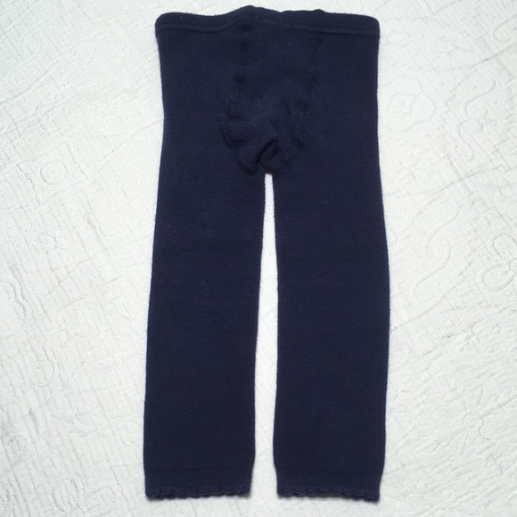 3T (6/$20) Heavier Navy Footless Tights - Picture 7 of 11